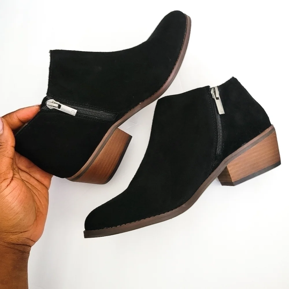 Lucky brand lp-fenley black booties
